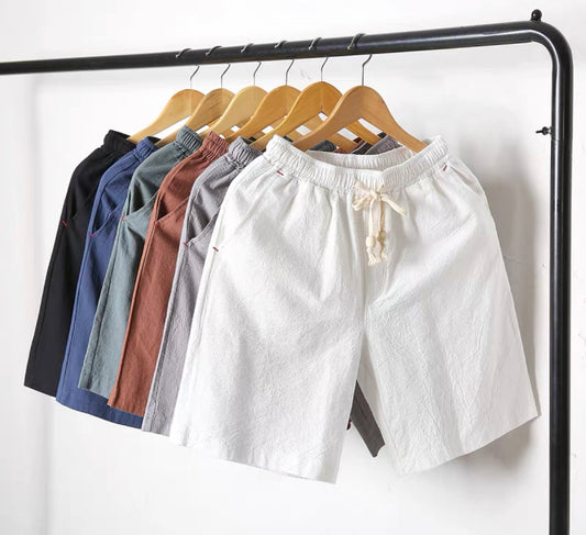 100% Linen Shorts